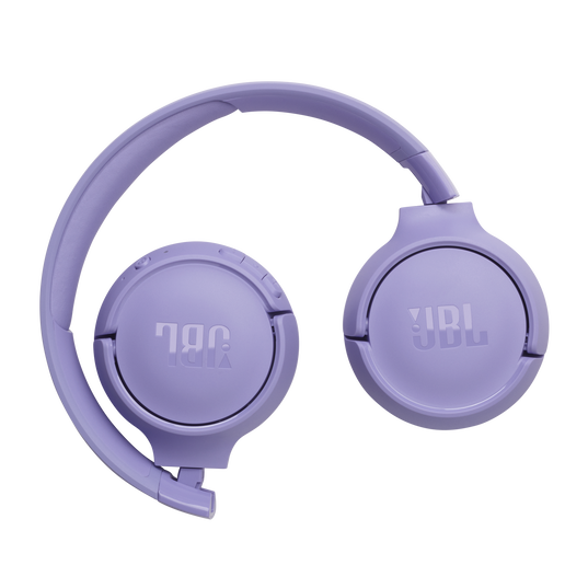 JBL Tune 520BT - Purple - Hi-Res wired on-ear headphones - Detailshot 1